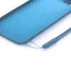 Evelatus Apple iPhone 7/8 Soft Touch -silikonikuori ja hihna sininen