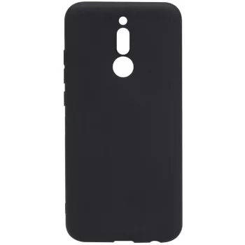 Evelatus Xiaomi Redmi 8 Nano Silicone Case Soft Touch TPU musta