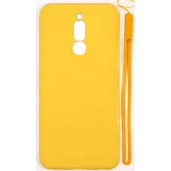 Evelatus Xiaomi Redmi 8 Nano Silicone Case Soft Touch TPU keltainen