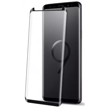 Evelatus Samsung Galaxy S9 Plus 3D Full Glue kaareva aluminosilikaattilasi 9H (0,26 mm) + kameransuojus