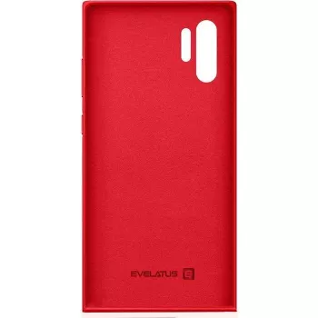 Evelatus Samsung Galaxy Note 10 Plus Nano -silikonikotelo Soft Touch TPU punainen