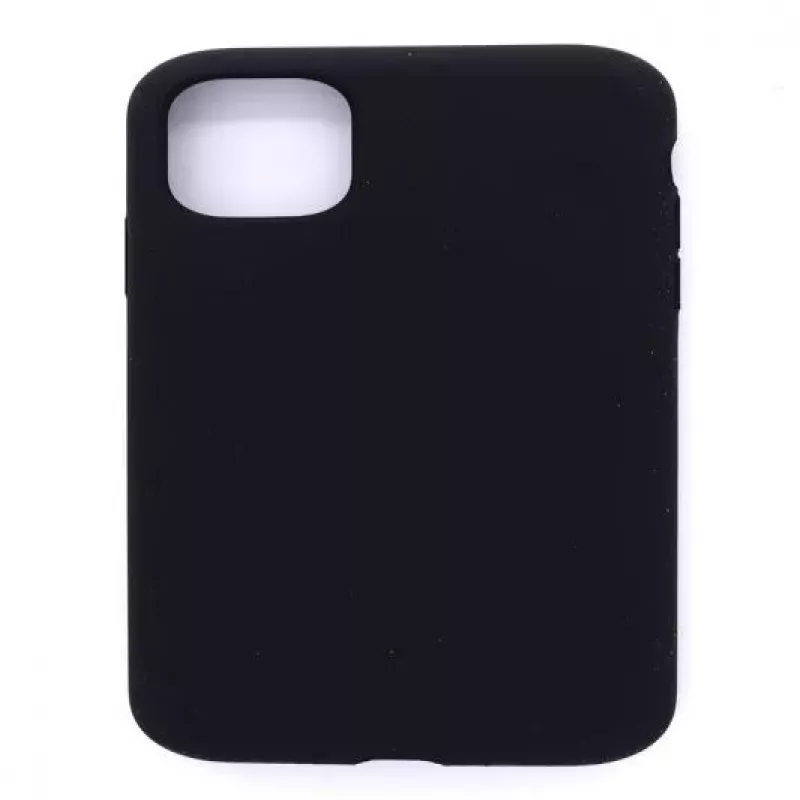 Connect Apple iPhone 11 Pro Soft Case pohjasuojalla musta