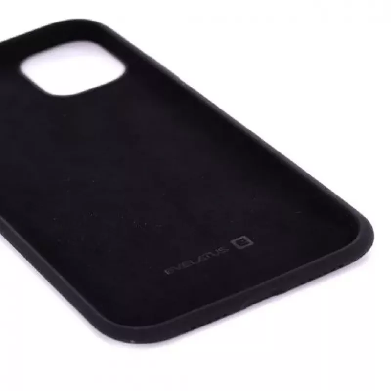 Connect Apple iPhone 11 Pro Soft Case pohjasuojalla musta