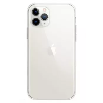 Connect Apple iPhone 11 Pro läpinäkyvä kotelo + karkaistu lasinäytönsuojus