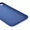 Evelatus Apple iPhone XR Nano Silicone Case Soft Touch TPU tummansininen