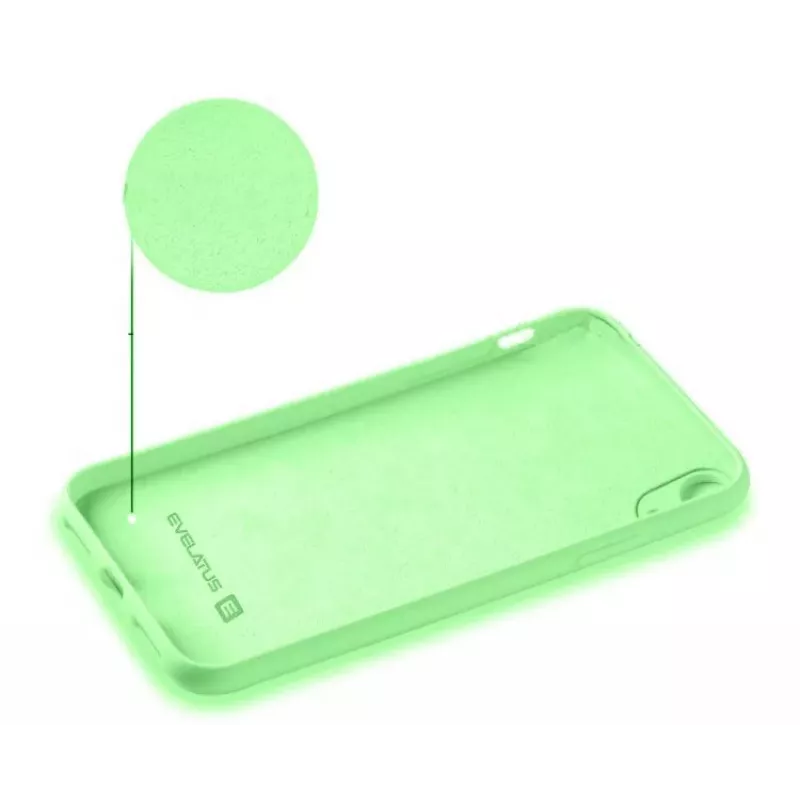 Evelatus Apple iPhone XR Nano Silicone Case Soft Touch TPU minttu