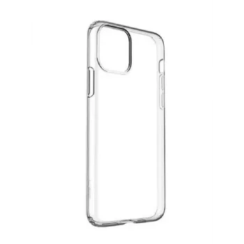 Evelatus Apple iPhone 11 läpinäkyvä silikonikotelo 1,5 mm TPU kirkas