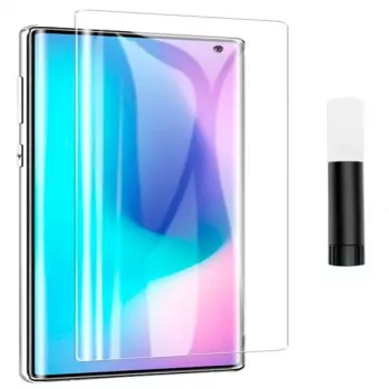 EVELATUS Samsung Galaxy S10 kirkas lasi UV-näytönsuojakalvo + liima