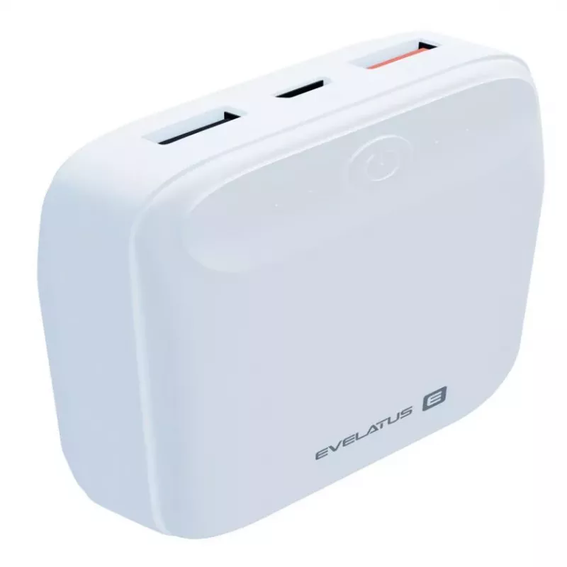 Evelatus varavirtalähde EPB07 10000 mAh valkoinen