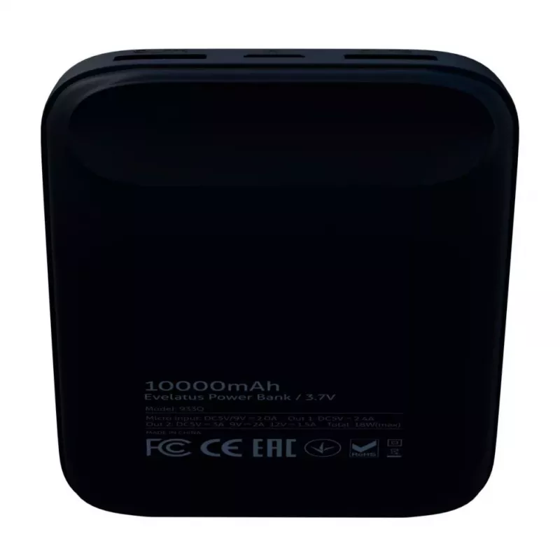 Evelatus varavirtalähde EPB07 10000 mAh musta