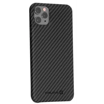 Evelatus Apple iPhone 11 Pro Premium Carbon kuori ECCI11 musta