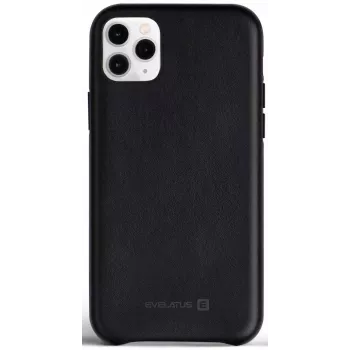 Evelatus Apple iPhone 11 Pro nahkakuori musta