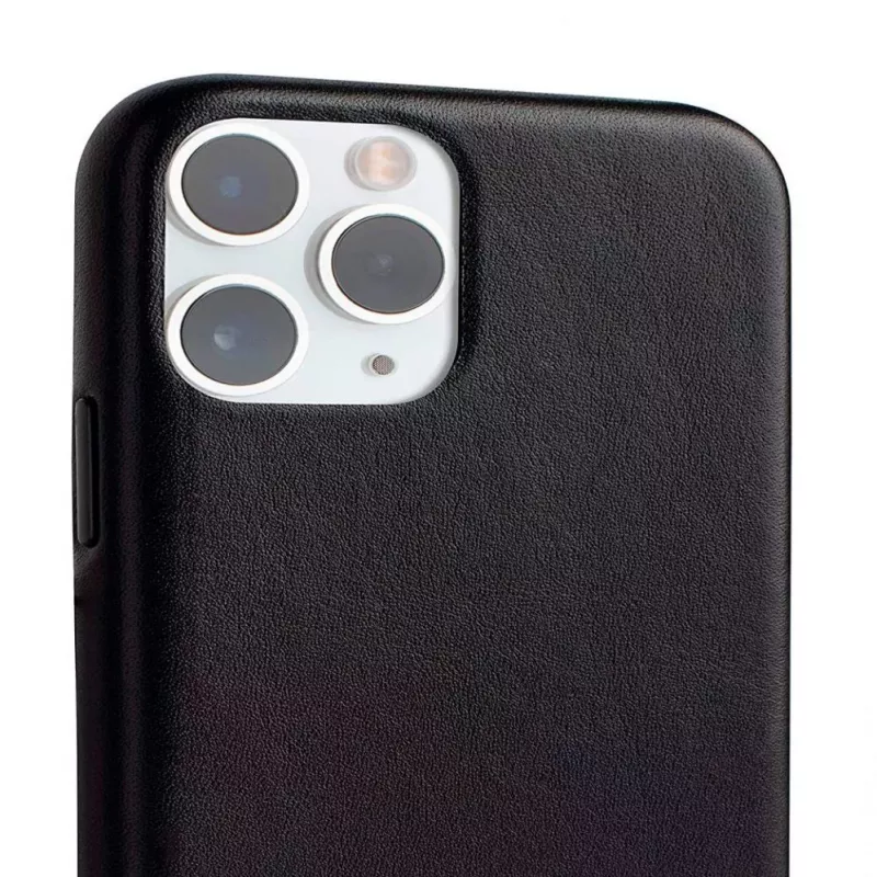 Evelatus Apple iPhone 11 Pro Max nahkakuori musta