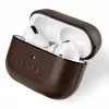Evelatus Apple AirPods Pro nahkainen suojakotelo ruskea