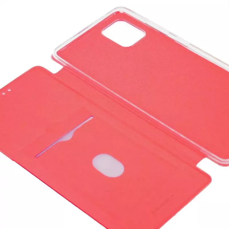 Evelatus Samsung Galaxy Note 10 Lite Book Case viininpunainen