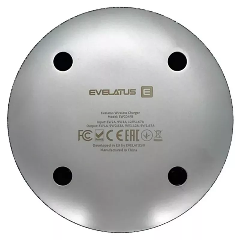 Evelatus Wireless Desk Charger EWC04 Fabric - 10W Qi-latausalusta