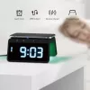 Evelatus Wireless Charging Clock WCC01BK musta