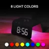 Evelatus Wireless Charging Clock WCC01BK musta