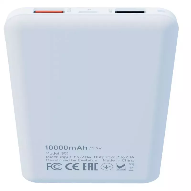 iLike Power Bank 951 10000 mAh valkoinen