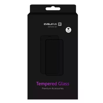 Evelatus Apple iPhone 12 Mini 5,4'' 0,33 mm Flat Clear -karkaistu lasi -näytönsuojakalvo Japan Glue -liimalla, antistaattinen