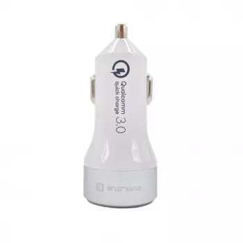 Evelatus Quick autolaturi QCC03 valkoinen