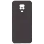 Evelatus Xiaomi Redmi Note 9 Soft Touch silikonikotelo musta