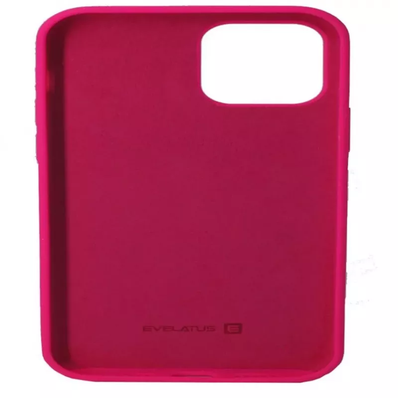 Evelatus Apple iPhone 12 Mini Premium Soft Touch -silikonikotelo Rosy Red