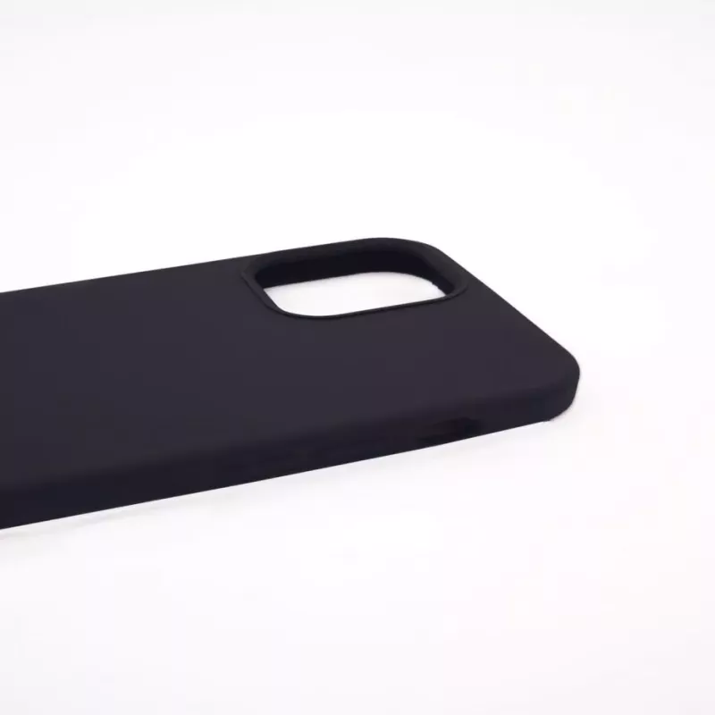 Evelatus Apple iPhone 12/12 Pro Premium Soft Touch -silikonikotelo musta
