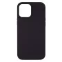 Evelatus Apple iPhone 12/12 Pro Premium Soft Touch -silikonikotelo musta