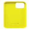 Evelatus Apple iPhone 12/12 Pro Premium Soft Touch -silikonikotelo Lemon Yellow