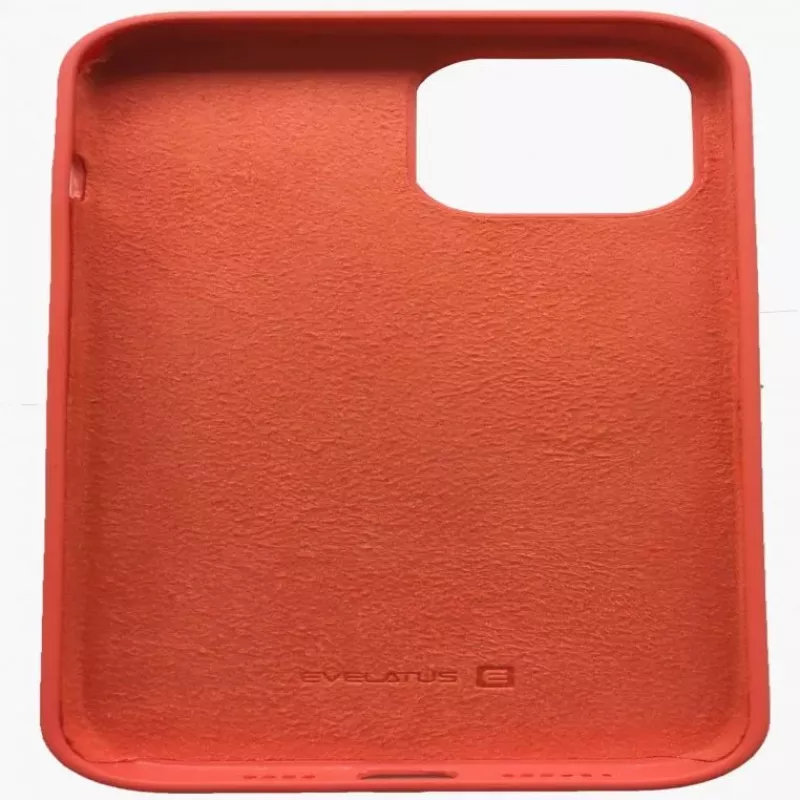 Evelatus Apple iPhone 12 Pro Max Premium Soft Touch -silikonikotelo oranssi