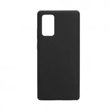 Evelatus Samsung Galaxy Note 20 Premium Soft Touch -silikonikotelo musta