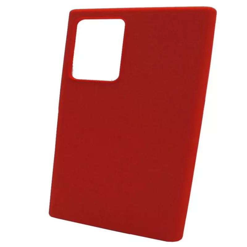 Evelatus Premium Soft Touch -silikonikotelo Samsung Galaxy Note 20 Ultralle - punainen