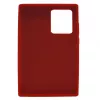 Evelatus Premium Soft Touch -silikonikotelo Samsung Galaxy Note 20 Ultralle - punainen