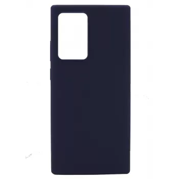 Evelatus Samsung Galaxy Note 20 Ultra Premium Soft Touch -silikonikotelo Midnight Blue