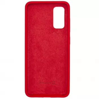 Evelatus Samsung Galaxy S20 Premium Soft Touch -silikonikotelo punainen