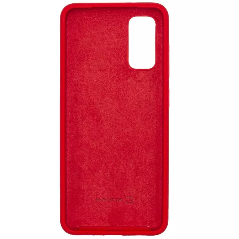 Evelatus Samsung Galaxy S20 Premium Soft Touch -silikonikotelo punainen