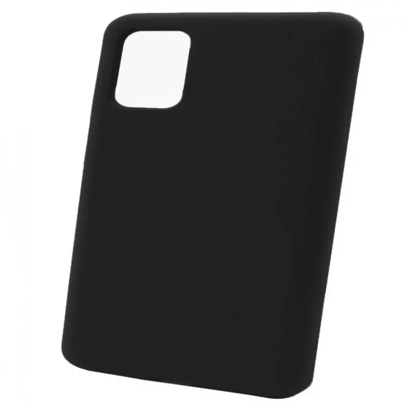 Evelatus Samsung Galaxy S20 Plus Premium Soft Touch -silikonikotelo musta