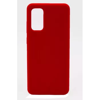 Evelatus Samsung Galaxy S20 Plus Premium Soft Touch -silikonikotelo punainen