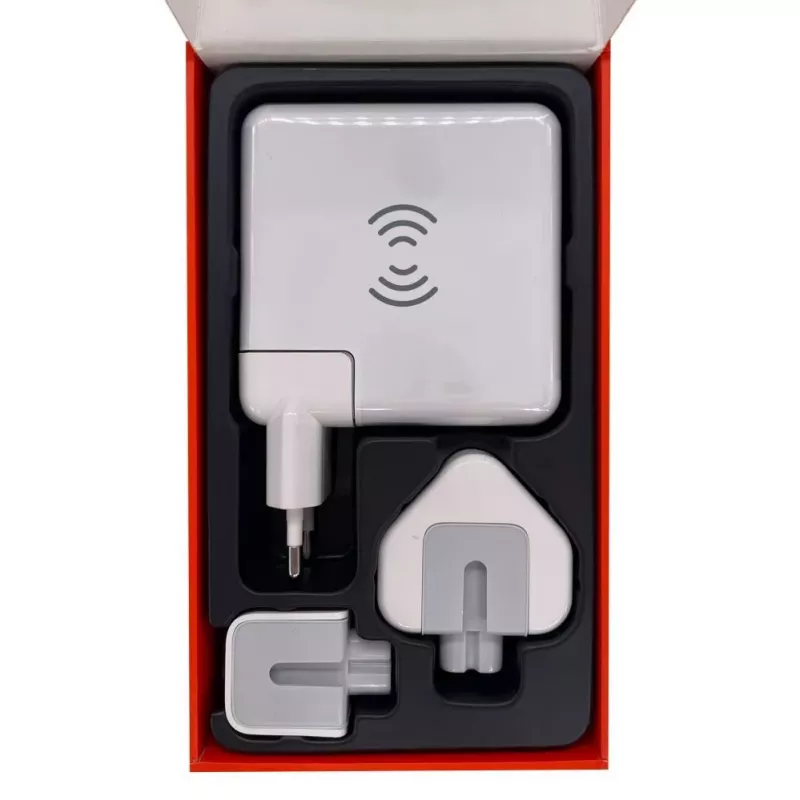 Evelatus Travel Adapter langaton laturi EWC06 valkoinen