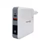 Evelatus Travel Adapter langaton laturi EWC06 valkoinen