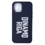 Evelatus iPhone 12 Pro Soft Touch silikonikotelo DR Logo N2 valkoinen musta