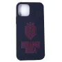 EVELATUS iPhone 12 Pro Soft Touch silikonikotelo DR Logo N4 punainen