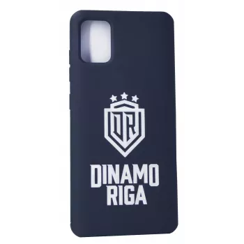 Evelatus Samsung Galaxy A41 Soft Touch silikonikotelo DR Logo N4 valkoinen musta