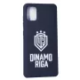 Evelatus Samsung Galaxy A41 Soft Touch silikonikotelo DR Logo N4 valkoinen musta