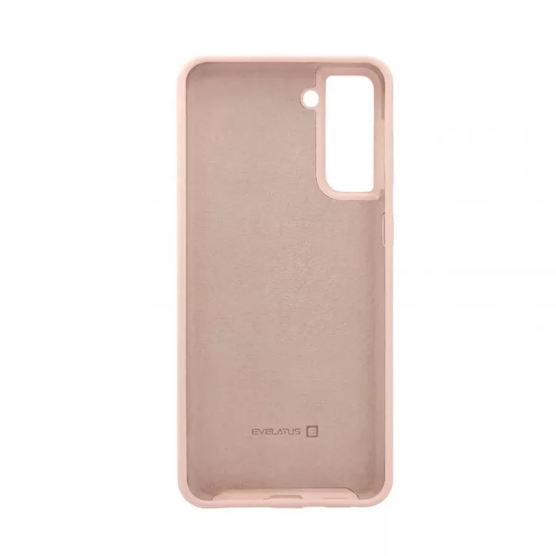 Evelatus Samsung Galaxy S21 Plus Premium Soft Touch silikonikotelo Sand Powder