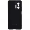 Evelatus Nano Silicone Case Soft Touch TPU Xiaomi Redmi Note 10S / Poco M5s musta
