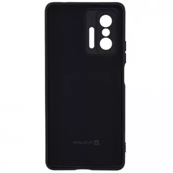 Evelatus Nano Silicone Case Soft Touch TPU Xiaomi Redmi Note 10S / Poco M5s musta