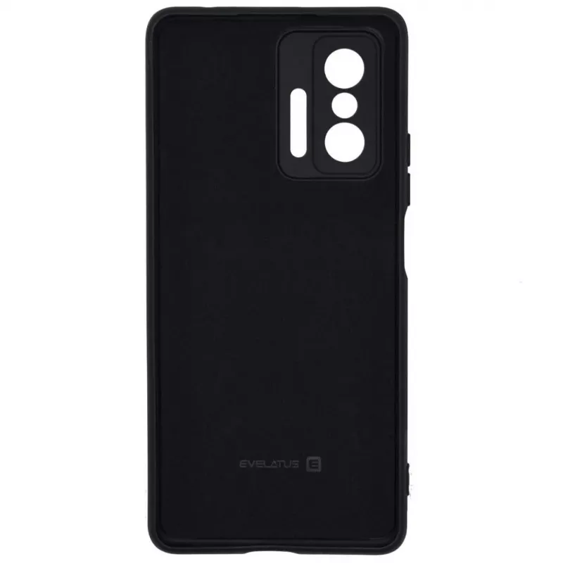 Evelatus Nano Silicone Case Soft Touch TPU Xiaomi Redmi Note 10S / Poco M5s musta