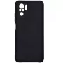 Evelatus Nano Silicone Case Soft Touch TPU Xiaomi Redmi Note 10S / Poco M5s musta